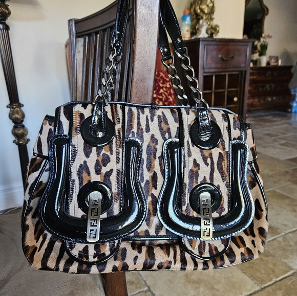 Handbags - Fendi Leopard Print Handbag